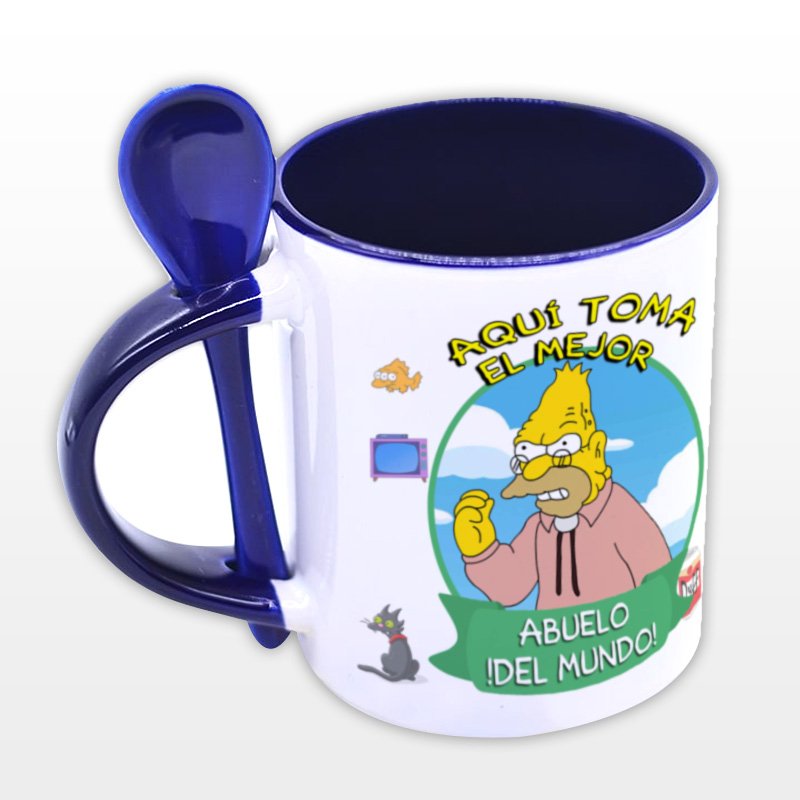 taza con cuchara