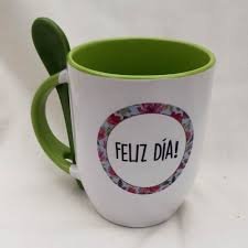 taza con cuchara